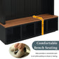 Vibe Haus 59''W Entryway Hall Tree with Bench and Storage