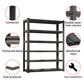 82"H 6 Tier Metal Shelves for Storage Garage Shelving