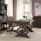 Bellamy - Writing Desk - Peppercorn