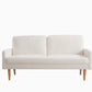 Sofa, European Style With Sleek Design, Modern & Vintage Flair, Upholstered 3 Seater Couch - view 6