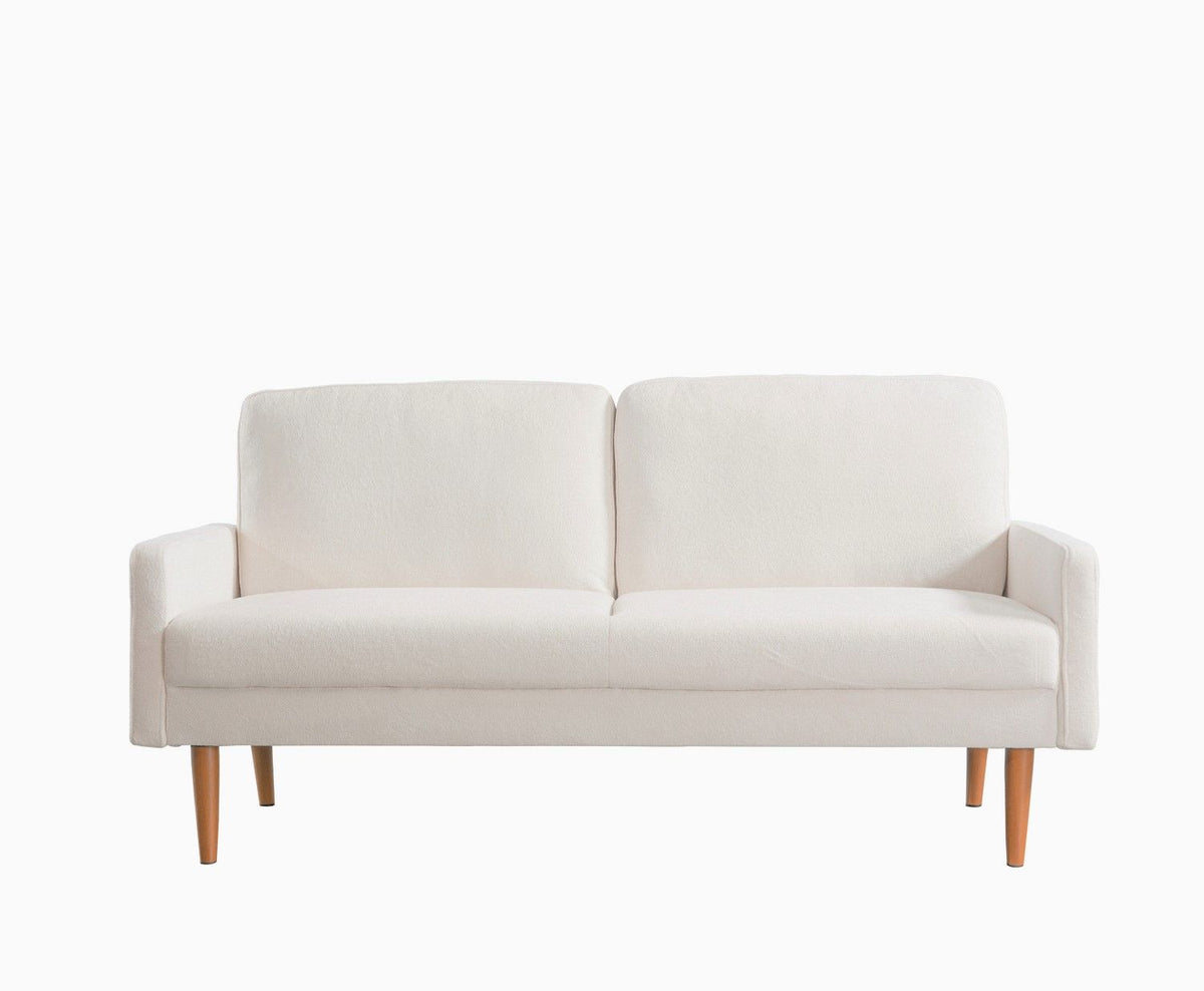 Sofa, European Style With Sleek Design, Modern & Vintage Flair, Upholstered 3 Seater Couch - view 6
