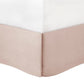 7 Piece Tufted Comforter Set Blush Queen
