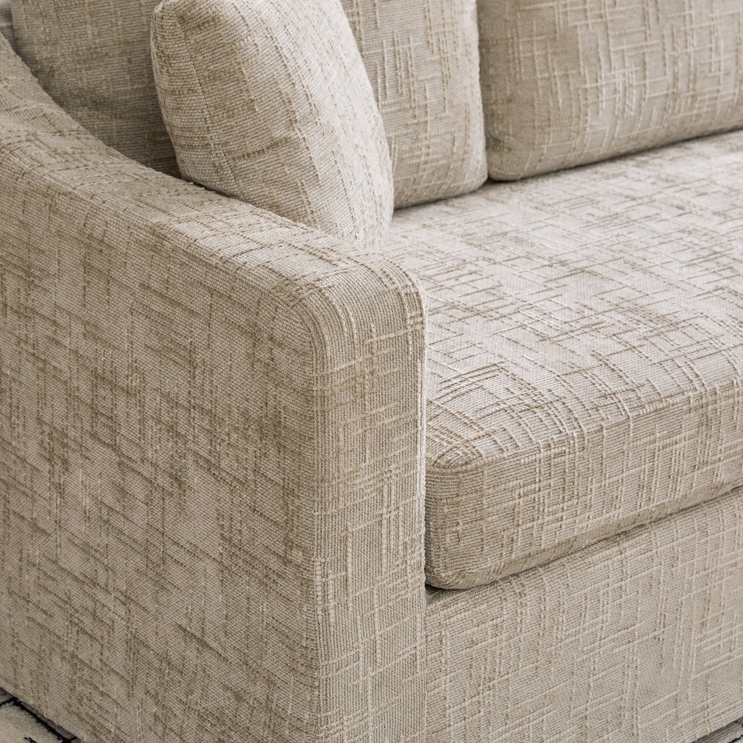 83.86" Wide Modern Casual Sofa