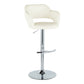 Contemporary Adjustable Barstool with Swivel