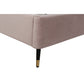 Crosby Upholstered Velvet Queen Bed