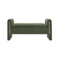 Modern Teddy Upholstered Large Bed End Bench With Arms And Storage - view 24
