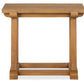 Lindon - Rectangular End Table - Belgian Wheat