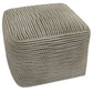 Eastmont 18 Inch Wide Square Pouf