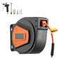 Retractable Air Hose Reel, 1/4 Inch x 50 FT
