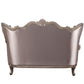 Jayceon - Loveseat With 2 Pillows - Fabric & Champagne