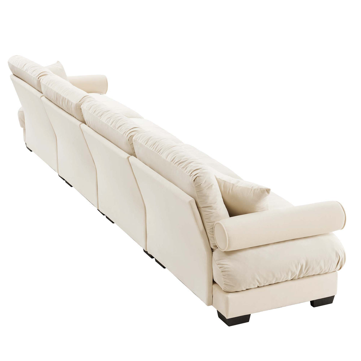 Super Comfort Oversized Modular Sectional Sofa, Deep Seat Convertible L Shaped Couch - view 11