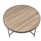 Bage Weathered Round Coffee Table