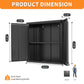 Metal Wall-Mounted Tool Storage Cabinet