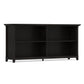 Amherst Low 4 Shelf Bookcase