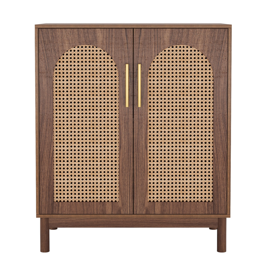 59" Rattan Sideboard Buffet Cabinet