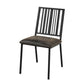 Zudora - Side Chair (Set of 2) - Synthetic Leather & Black