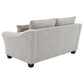 Tomkins Boucle Upholstered Loveseat Light Grey - view 4