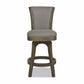 Henry 27" Armless Swivel Counter Height Bar Stool