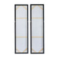Elongated Modern Abstract Oil Paintings Wall Art Set of 2