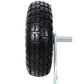 10-Inch Dual Air Wheels Swivel Caster