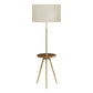 63" Floor Lamp with Table Shelf