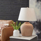 Scantor - Metal Table Lamp - Rust