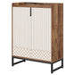29.52" Brown Shoe Cabinet