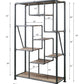 Brantley - Bookshelf - Antique Oak & Sandy Gray