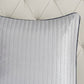 12 Piece Comforter Set with Cotton Bed Sheets Navy Cal King