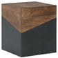 Trailbend - Accent Table - Brown / Gunmetal