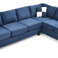 Malone G630B-SC Sectional (Without Ottoman)