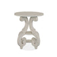 Bronwyn - Round Accent Table - Alabaster