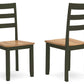 Gesthaven - Round Dining Room Drop Leaf Table Set - view 9