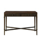 Fluted 2-Drawer Storage Console Table