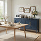 58.9" Blue Buffet Cabinet
