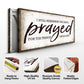 I Still Remember The Days I Prayed Faith Sign