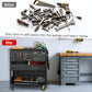 3-Tier DIY Detachable Utility Cart Storage Tool Cart