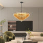 Modern Round Chandelier, 37" Extra Large