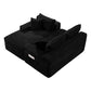 106.3" U-Shaped Cloud Sectional Sofa