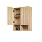 Chic Striped Textures Side Cabinet