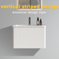 Etna 24" Striped Soft Bathroom Vanity