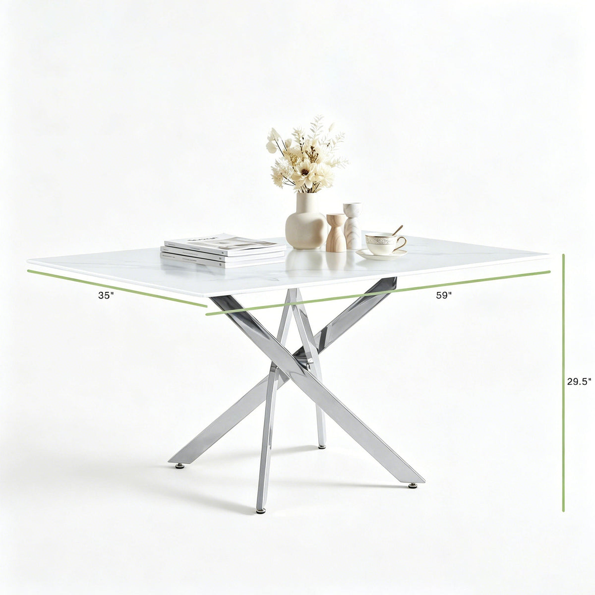 Modern Rectangular Table For Dining Room - view 13