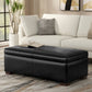 Gabbie 48 Inch Wide Rectangular Storage Ottoman