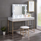 Avery - Accent Mirror - White