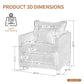 Modern Reading Armchair