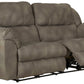 Flynn - Power Lay Flat Reclining Sofa Power Adjustable Headrest & Lumbar And Dual Heat & Massage - Fig