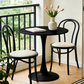Black Round Dining Table