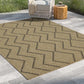 Earth GC_NTL1010 Jute/Black Area Rug