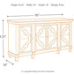 Fossil Ridge - Accent Cabinet - Gray