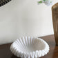 D9.5x2.5" Wavy Round Bowl